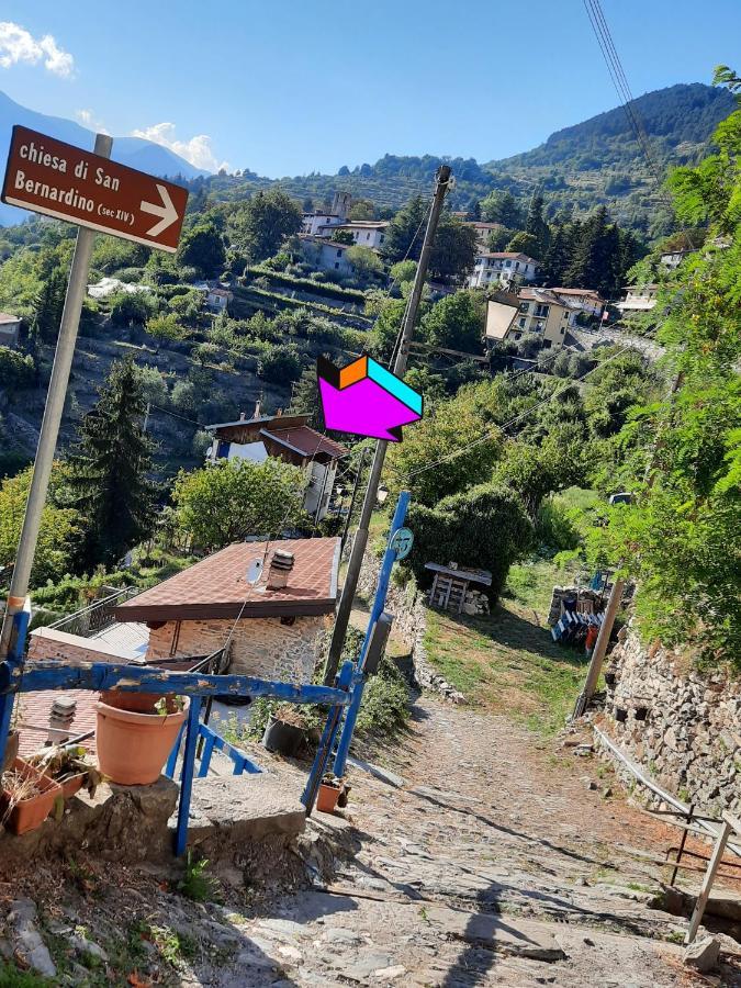 Casa Vacanze Da Oscar Villa Triora Bagian luar foto